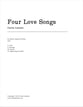 Four Love Songs Vocal Solo & Collections sheet music cover
